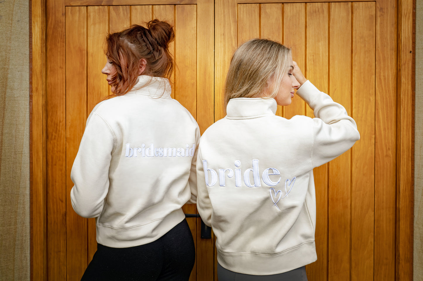 Bridesmaid Quarter Zip Sweatshirt